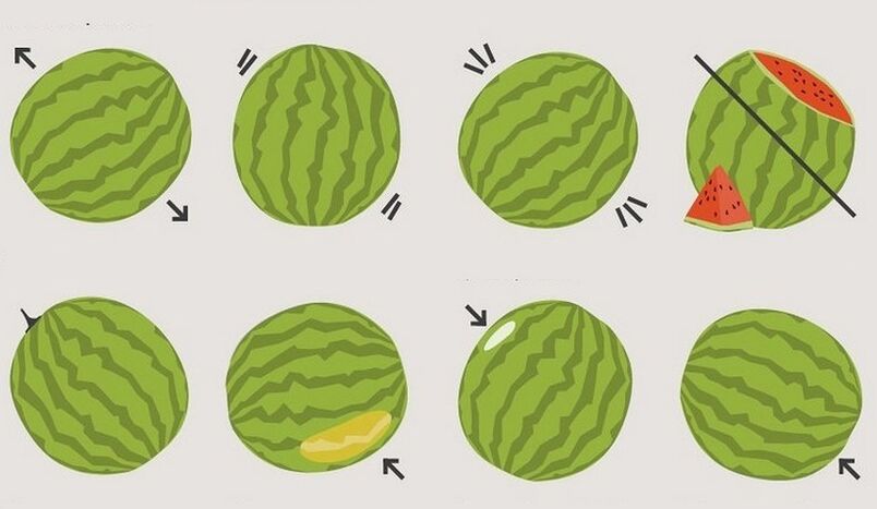 kaip išsirinkti arbūzą