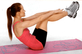 Pratimai pilvo riebalams numesti