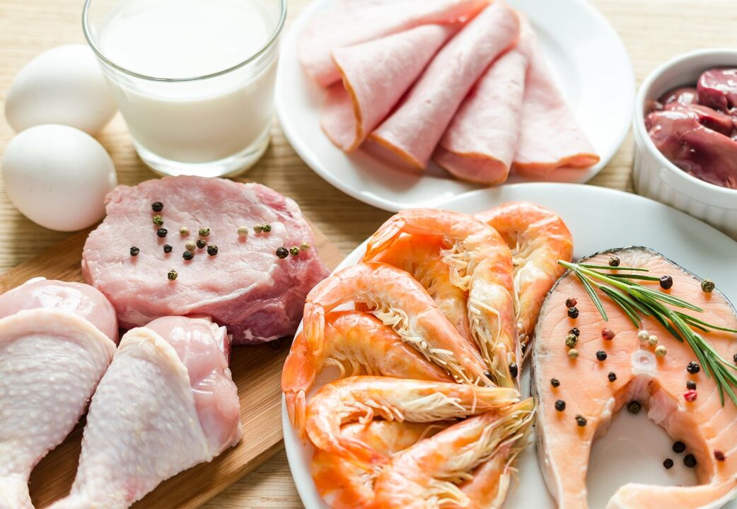 Didelis baltymų kiekis svorio netekimui