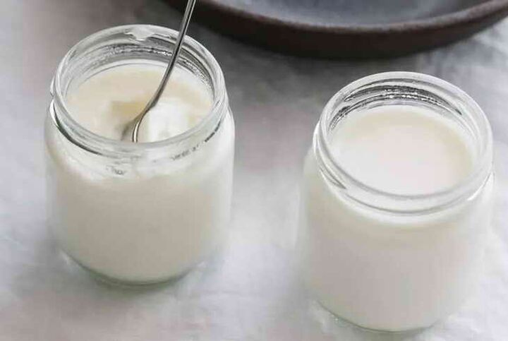 Natūralus jogurtas yra „Attack fazės leidžiamas produktas