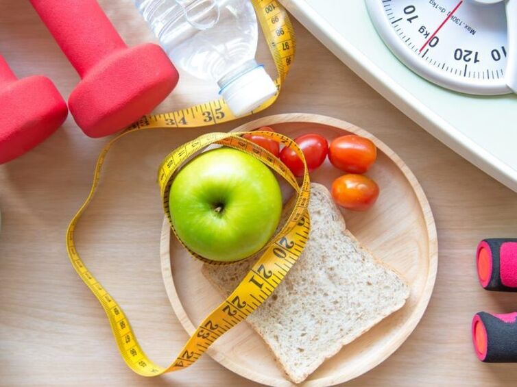Dieta ir mankšta norint greitai numesti svorį