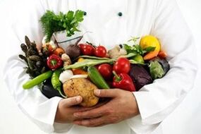 Daržovės dietai su pankreatitu